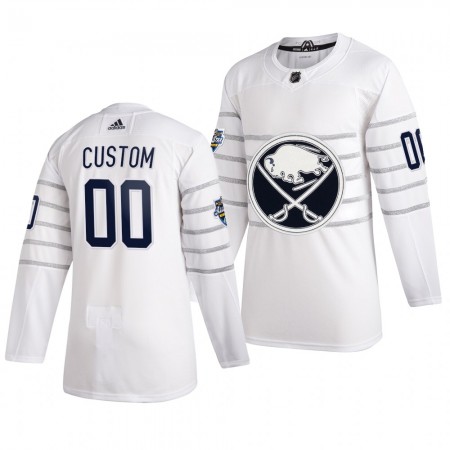 Camisola Buffalo Sabres Personalizado Cinza Adidas 2020 NHL All-Star Authentic - Homem